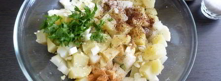 картофельный салат по-турецки. Шаг 5