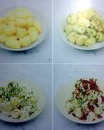 Картофельный салат с беконом