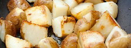 картофельный салат с брокколи, мелиссой и тархуном. Шаг 7