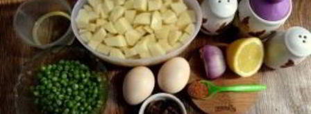 королевский картофельный салат. Шаг 8