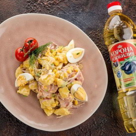 Рецепт немецкого картофельного салата с домашним майонезом