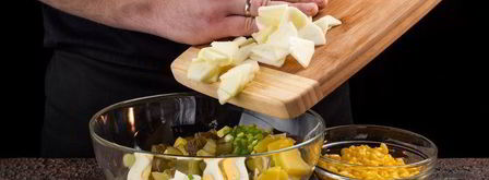 немецкий картофельный салат с домашним майонезом. Шаг 8