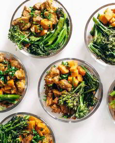 Пряный курино-картофельный салат Примитив