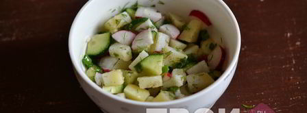 салат с картофелем. Шаг 6