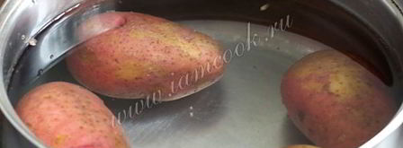 теплый салат с картофелем. Шаг 4