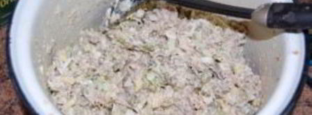 классический французский салат оливье. Шаг 19