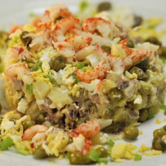 Рецепт оливье без майонеза