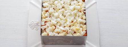 оливье с курицей. Шаг 9