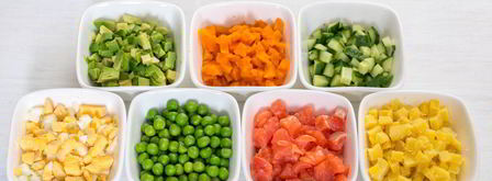 оливье с семгой. Шаг 4