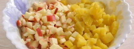 оливье с тунцом. Шаг 5