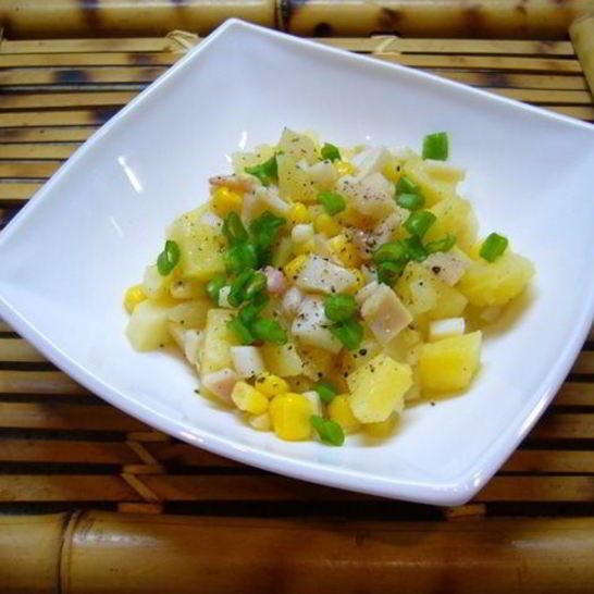 Рецепт постного салата оливье