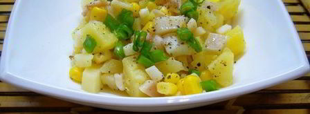 постный салат оливье. Шаг 5