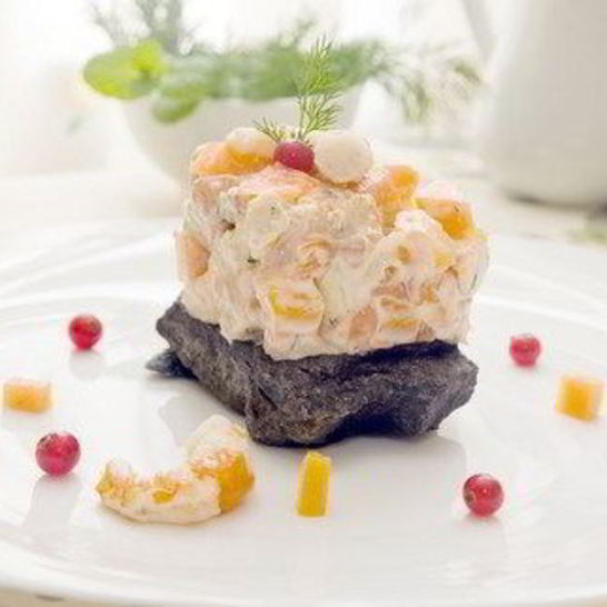 Рецепт рыбного оливье