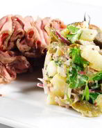 Салат оливье с кабачками