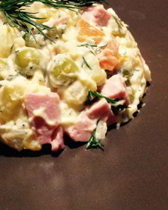 Салат Оливье Советский