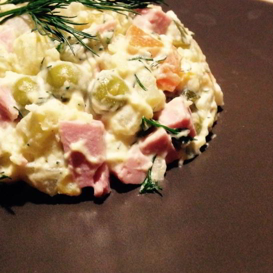 Рецепт салата оливье советский