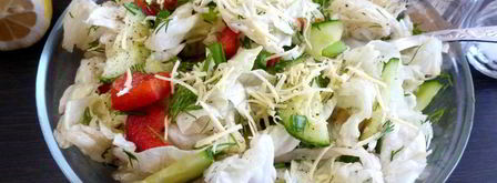 овощной салат с сыром. Шаг 5