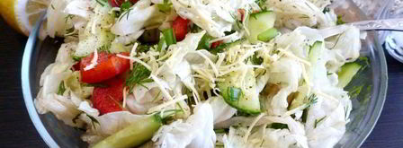 овощной салат с сыром. Шаг 6