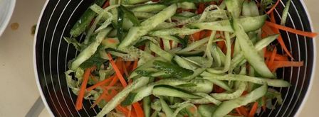 пекинский салат. Шаг 7