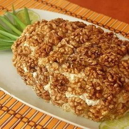 Рецепт салата ананас с копченым окороком