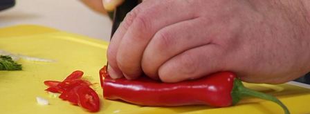 салат из авокадо и мандарина. Шаг 4