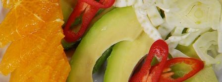 салат из авокадо и мандарина. Шаг 5