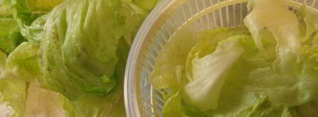 французский зеленый салат мимоза. Шаг 4