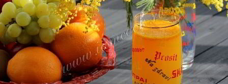 коктейль мимоза. Шаг 7