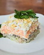 Мимоза с горбушей