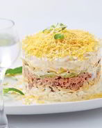 Мимоза с маслом