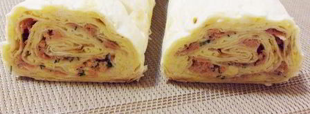 мимоза в лаваше. Шаг 19