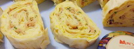 мимоза в лаваше. Шаг 20