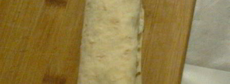 мимоза в рулете из лаваша. Шаг 6