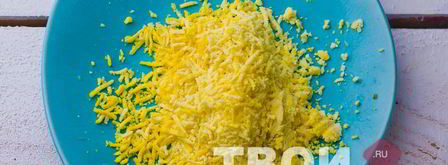 салат мимоза из консервов. Шаг 6