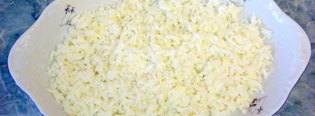 салат мимоза классический с консервой. Шаг 9