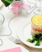 Салат Мимоза с крабами