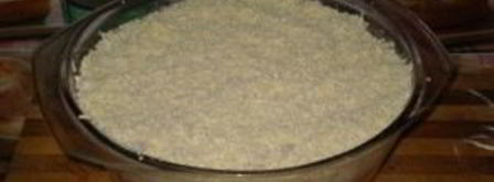 салат мимоза с сайрой. Шаг 9