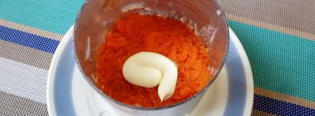 салат мимоза со шпротами. Шаг 12