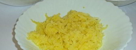 слоеный салат мимоза. Шаг 5