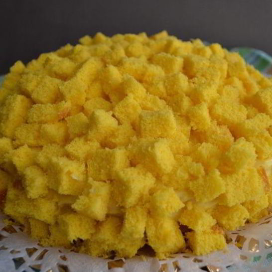 Рецепт торта мимоза