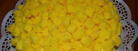 торт мимоза. Шаг 22