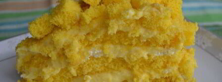 торт мимоза. Шаг 23