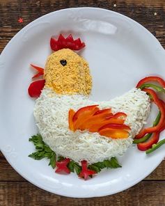 Салат Петух