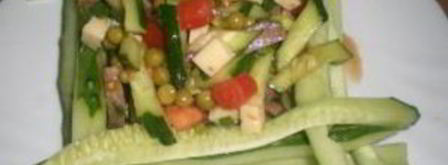 салат пикантный с языком. Шаг 8