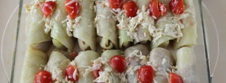 голубцы под шубой в духовке. Шаг 11