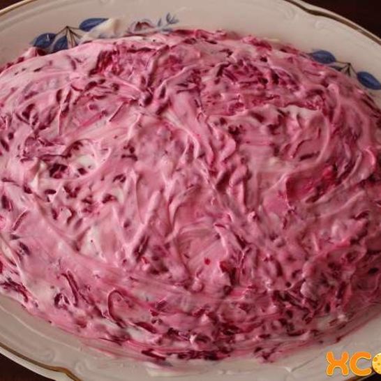 Рецепт классического салата сельдь под шубой