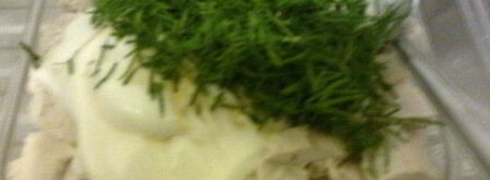 куриная грудка в гнезде под шубой. Шаг 5