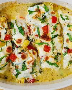 Куриное филе под шубой в духовке