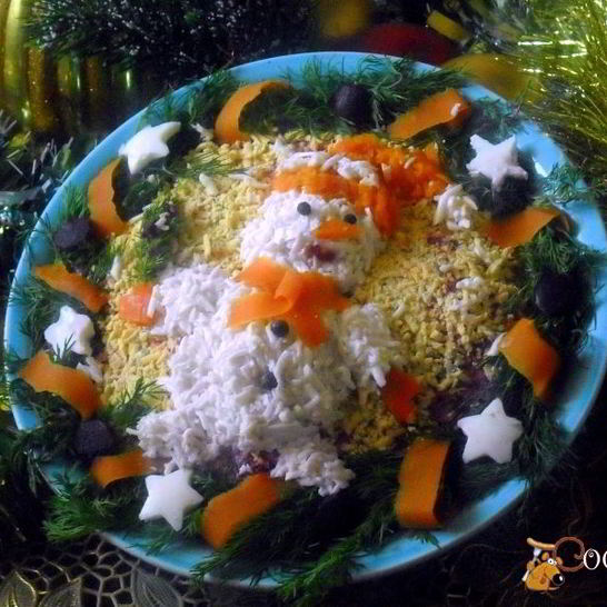 Рецепт новогодней сельди под шубой