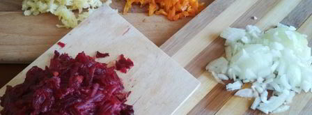 рулет селедка под шубой. Шаг 3